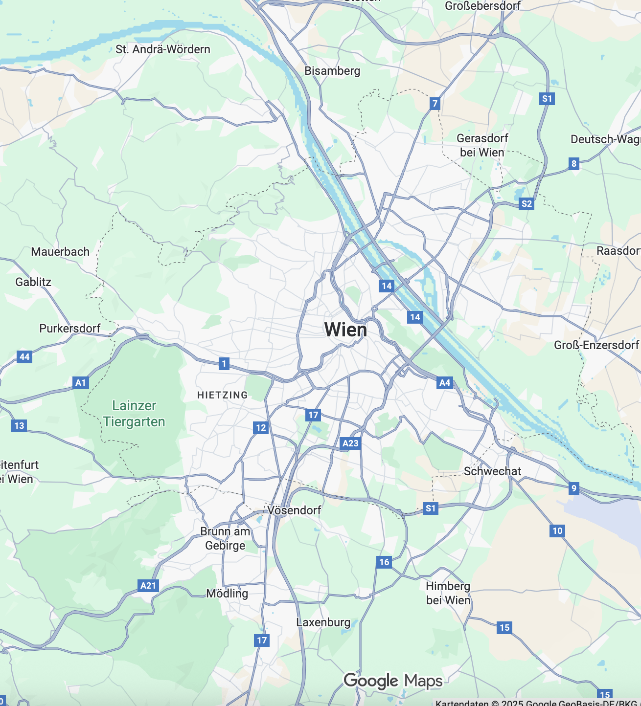 Wien Map